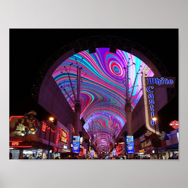 Póster Poster del centro de Las Vegas #5 (Frente)