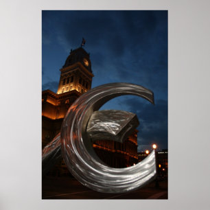 Póster Poster del centro de Louisville