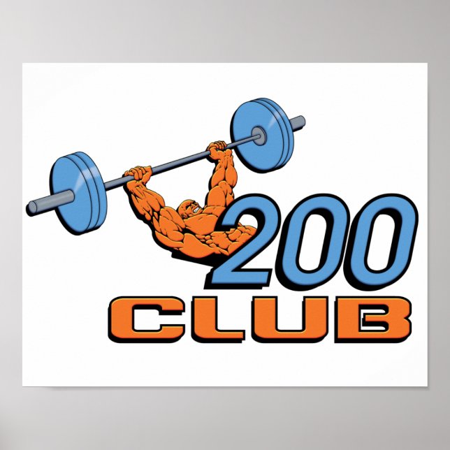 Póster poster del Club 200 (Frente)