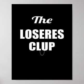 Póster poster del club de perdedores
