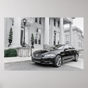 Póster Poster del coche de Jaguar