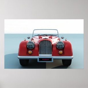Póster Poster del coche de Morgan
