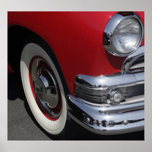 Póster Poster del coche del vintage