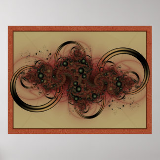 Póster Poster del colisionador de hadrones