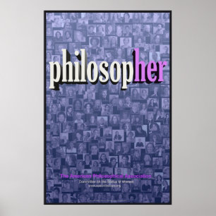 Póster Poster del collage 2 (lila)