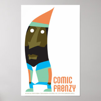 Póster Poster del cómic Frenzy Gnome