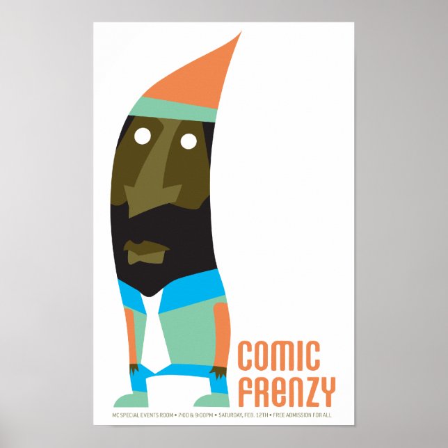 Póster Poster del cómic Frenzy Gnome (Frente)