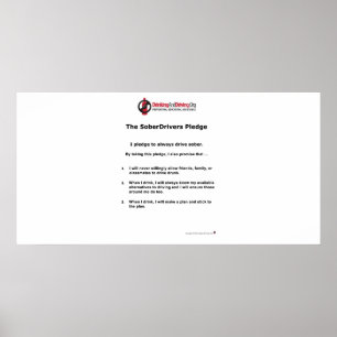 Póster Poster del compromiso de SoberDrivers del
