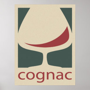 Póster Poster del coñac