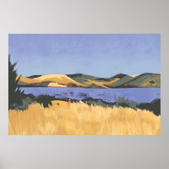 Póster Poster del condado de Marin (Frente)