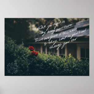 Póster Poster del conflicto del La