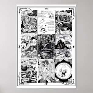 Póster Poster del Conjuro de la Queimada