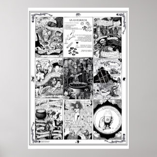 Póster Poster del Conjuro de la Queimada