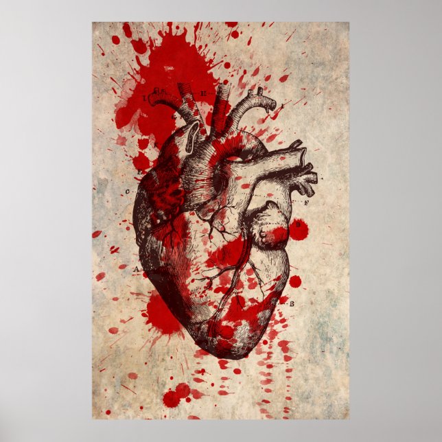 Póster Poster del corazón (Frente)