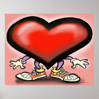 Póster Poster del corazón