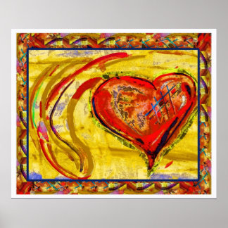 Póster Poster del corazón