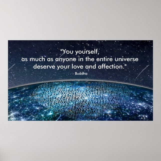 Póster Poster del corazón de la tierra (Frente)