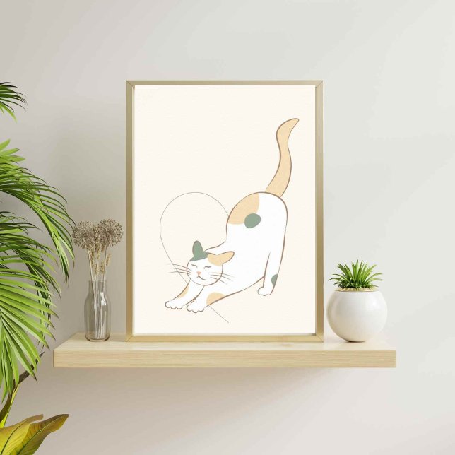 Póster poster del corazón del gato (Subido por el creador)