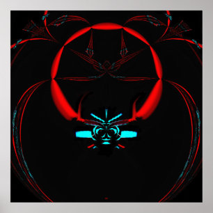 Póster Poster del corredor 2 del aire