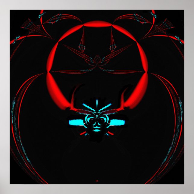 Póster Poster del corredor 2 del aire (Frente)