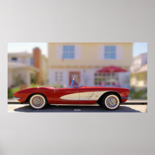 PÓSTER POSTER DEL CORVETTE