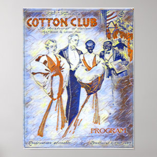Póster Poster del Cotton Club "El aristócrata de Harlem"