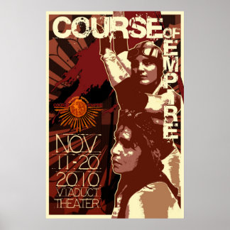 Póster Poster del curso de Imperio Retro.