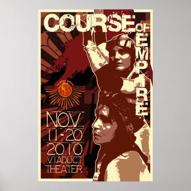 Póster Poster del curso de Imperio Retro. (Frente)