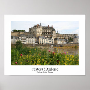 Póster Poster del d'Amboise del castillo francés