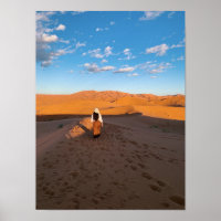 Poster del desierto del Sahara