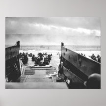 Poster del Día D - Omaha Beach