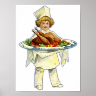 Póster Poster del día de la acción de gracias