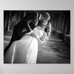 Póster Poster del Día de la Boda Romántica