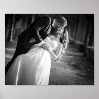 Póster Poster del Día de la Boda Romántica