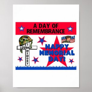 Póster Poster del Día de la Conmemoración