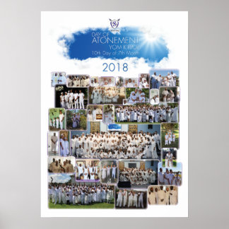 Póster Poster del Día de la expiación 2018