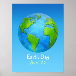 Póster Poster del Día de la Tierra