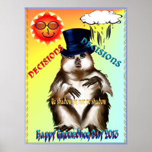 Póster Poster del día de las
