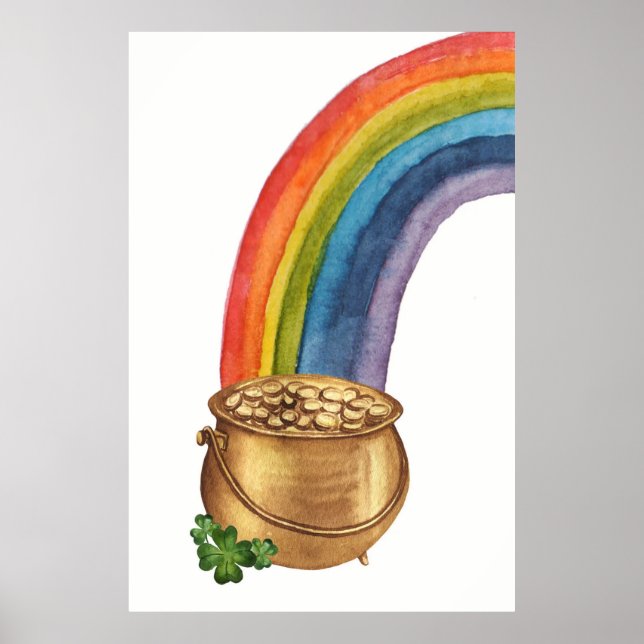 Póster Poster del Día de Oro San Patricio (Frente)