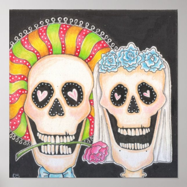 Póster Poster del Día del Boda Muerto (Frente)