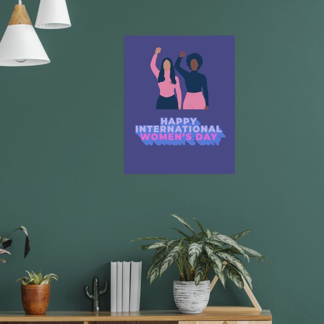 Póster poster del Día Internacional de la Mujer (Salón 1)