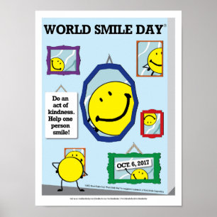 Póster Poster del Día Mundial de la Sonrisa 2017