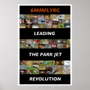 Póster poster del distribuidor autorizado 6mmFlyRC