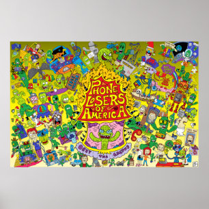 Póster Poster del ELP de Nik (fondo amarillo)