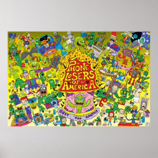 Póster Poster del EPL de Nik (fondo amarillo)