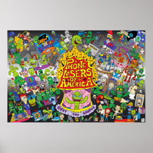 Póster Poster del EPL de Nik (fondo gris)