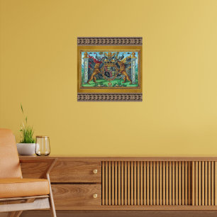 Póster Poster del Escudo de Armas