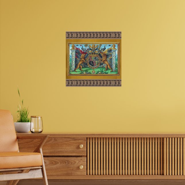 Póster Poster del Escudo de Armas (Salón 2)
