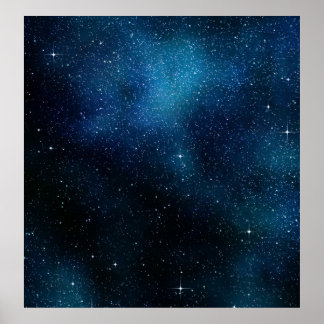 Póster Poster del espacio profundo 1