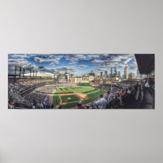 Póster Poster del Estadio de Béisbol